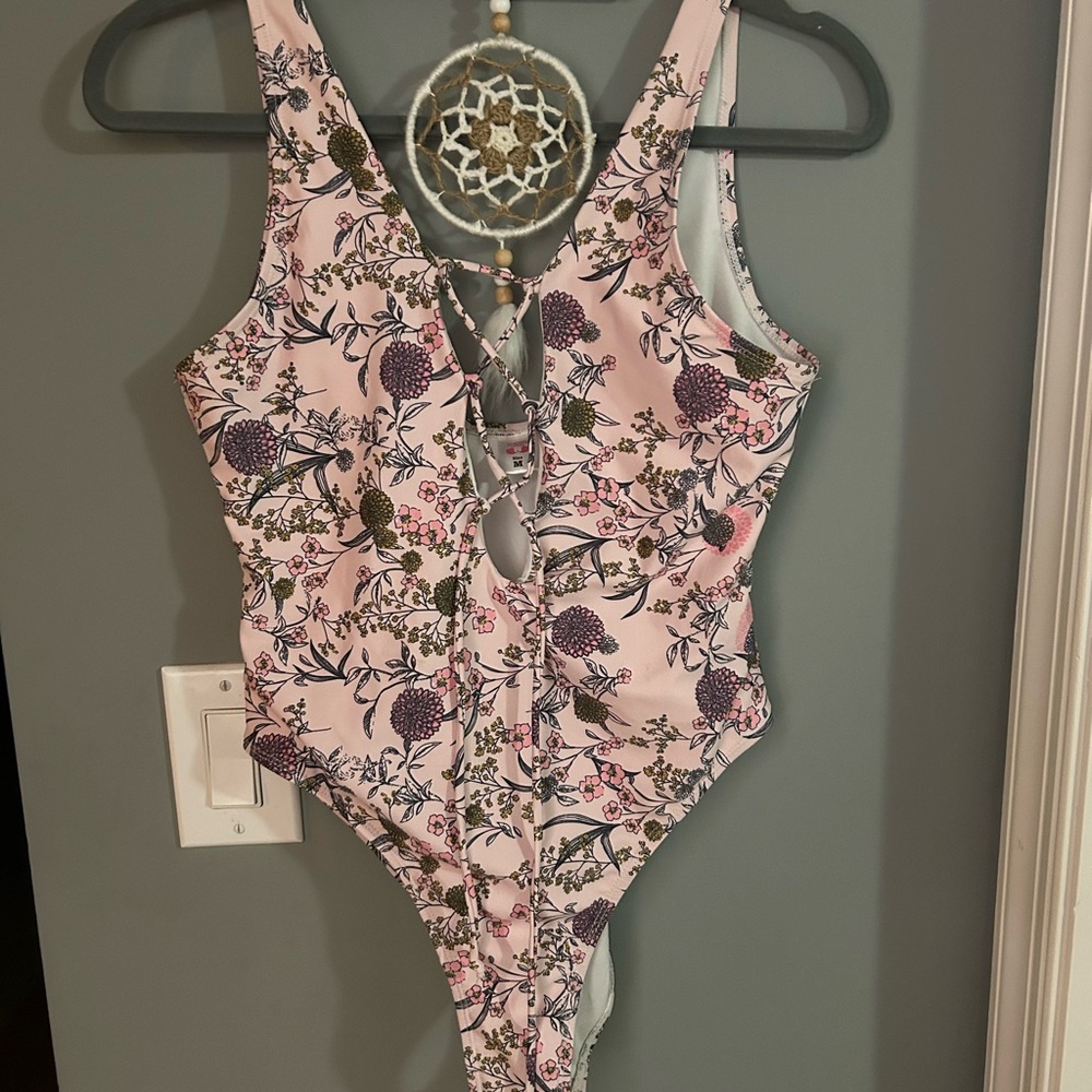 Shekini Pink Floral Swimsuit